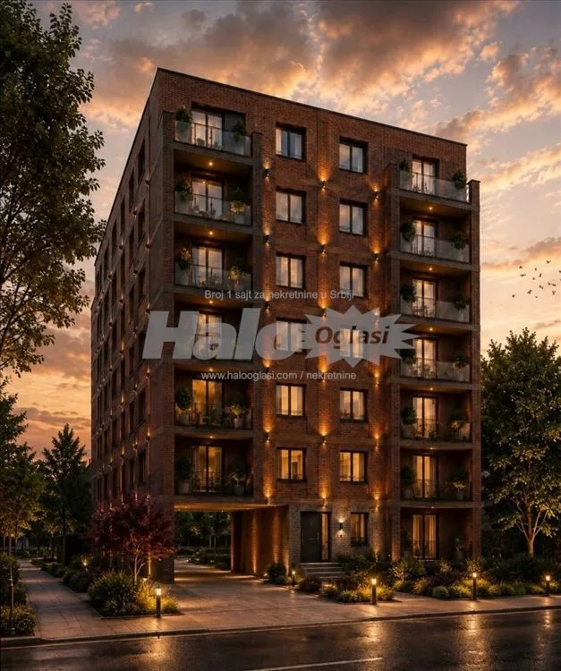 1,5-комнатная квартира, 44 м², Белград