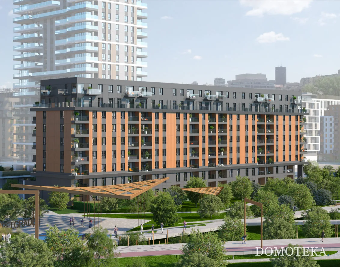 Jednosoban stan, 57 m², Beograd