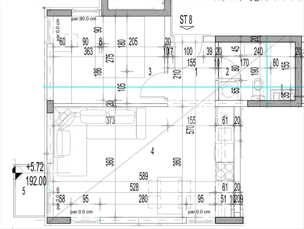 Dvosoban stan, 41 m², Mirijevo