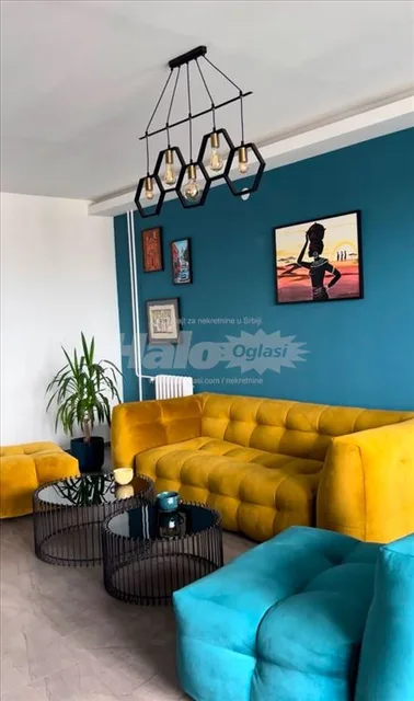 LUX namešten trosoban stan, 78m2, Blok 61