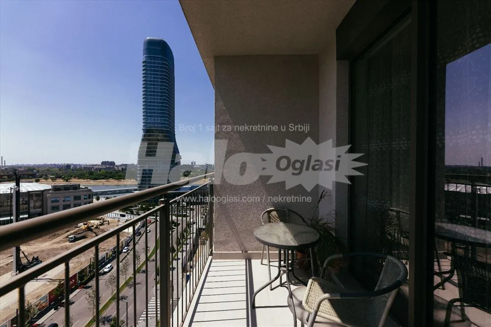 Dvosoban stan, 58 m², Beograd na vodi